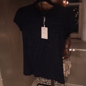 Navy Glitter Ted Baker Tee